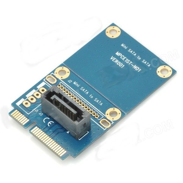 Placa Mini Adaptador de Expansão SATA SSD PCI-E