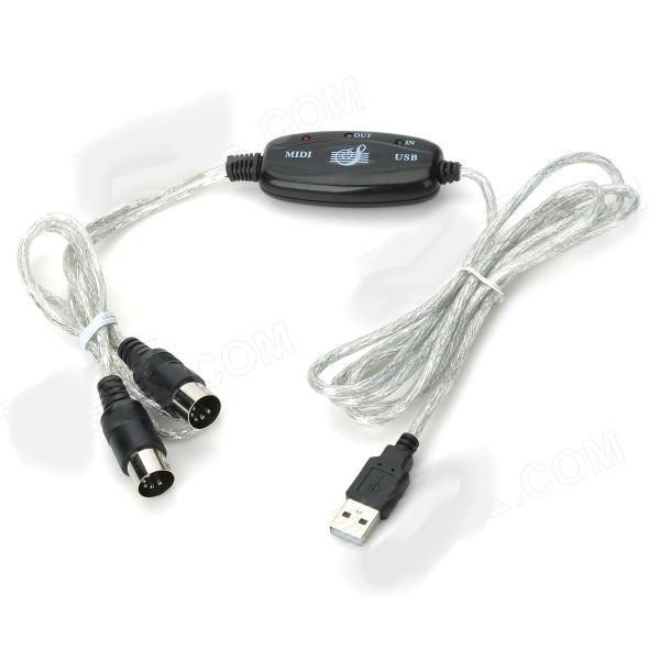 Cabo USB MIDI 16 MIDI Input / Output Channels QXKDJ1E6 (1,8 m)