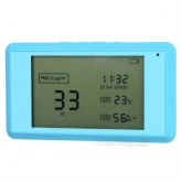 Medidor Monitoramento de Umidade Temperatura Gás com Calendário Relógio KGXZJII4