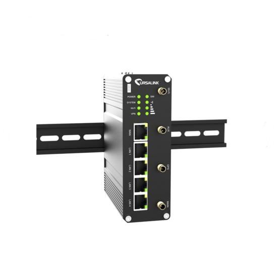 Roteador Industrial 3G 4G WCDMA LTE GPS para Monitoração de Plataforma UR35
