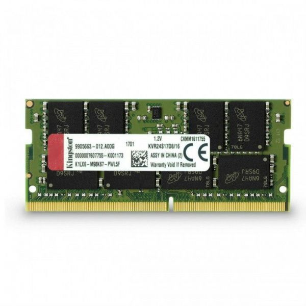 Memória RAM Kingston ValueRAM KVR24S17D8 / 16 16GB Notebook