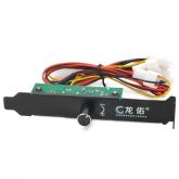Controlador de Velocidade / Regulador PCI 3 Canais para Cooler