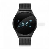 Relógio Smart Alça de Metal Bluetooth 4.0 OLED W53W4GAA