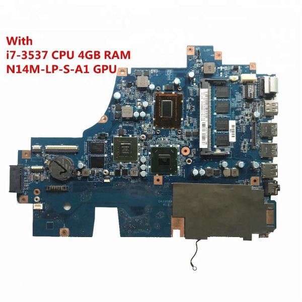 Placa Mãe para Notebook Sony SVF15 SVF15A CPU i7-3537 4GB RAM N14M-LP-S-A1 GPU A1946147A