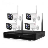 Kit Sistema de Segurança NVR 4CH CCTV 960P com Câmeras LS-kit Wi-fi ZL5TEPB9