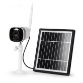 Câmera IP de Segurança Wi-fi sem Fio com Painel Solar LS-DC05 (W) AZDKDCFS