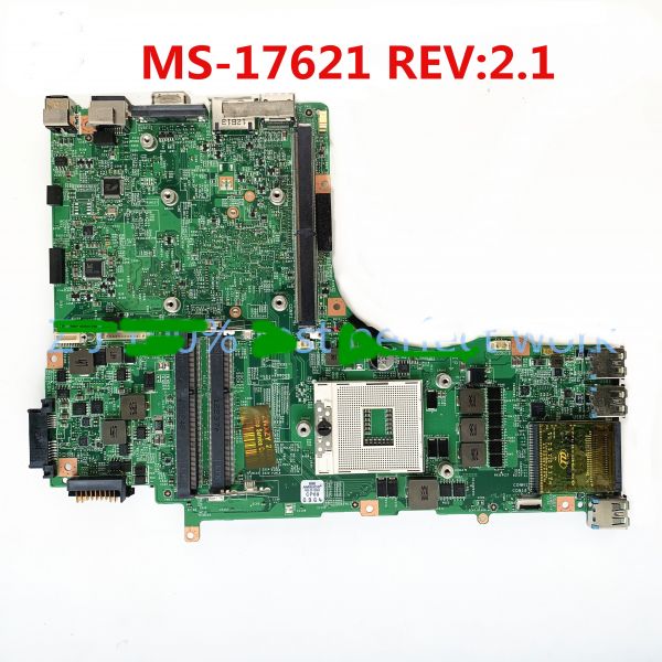 Placa Mãe para Notebook MSI CZ-17 GT70 Motherboard MS-762 MS-17621 PGA989 DDR3 HM77