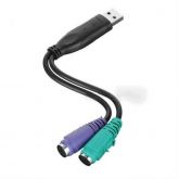 Cabo Adaptador USB para 2 Conectores PS 3T3UT1P5 (15cm)