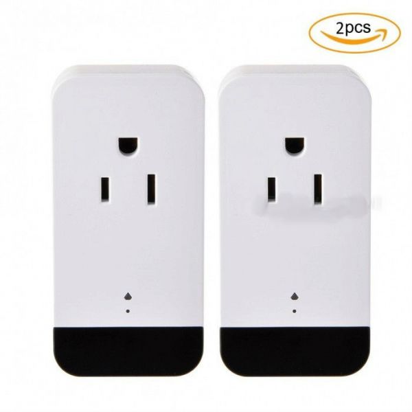 Tomada Inteligente Wi-Fi Controle por Voz para Eletrdomésticos SM01 MZUUP1T6 (2 PCS)