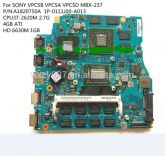 Placa Mãe para Notebook Sony MBX-237 VPCSE VPCSB A1820750A i7-2620M