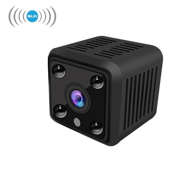 Mini Câmera Escondida Visão Noturna Wi-fi 1080P 2MP Slot TF LS-DA1-1080P
