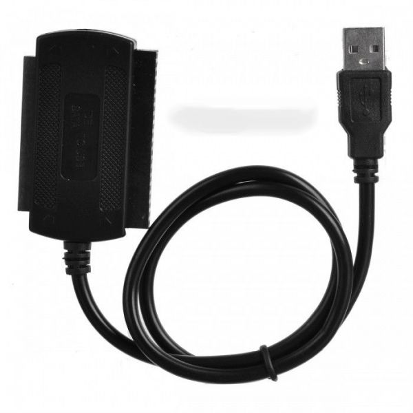 Cabo Conversor USB 2.0 para IDE SATA 2.5 3.5 Hard Drive BFKJ9YC2