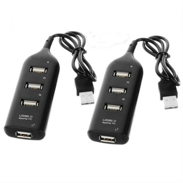 Adaptador HUb 1 para 4 Portas USB 2.0 S-what NBRF9HMG - (2PCS)