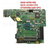 Placa Mãe para Notebook MSI GE60 GP60 MS-16GH1 CPU SR1Q0 i5-4210H