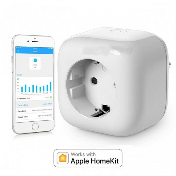 Plug Inteligente Pedestal Wi-Fi Smart para Apple Homekit N91DSIJS