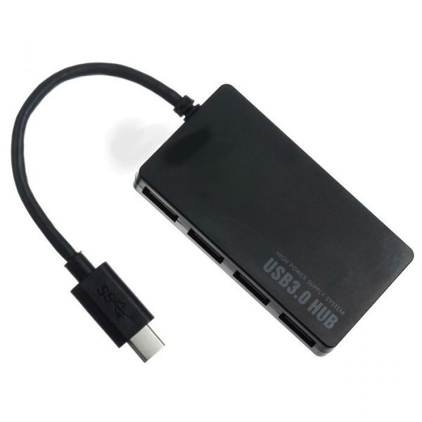 Adaptador Hub USB 3.1 Tipo C 4 Portas USB 3.0 Cabo para Macbook Air 8JUXT2FD