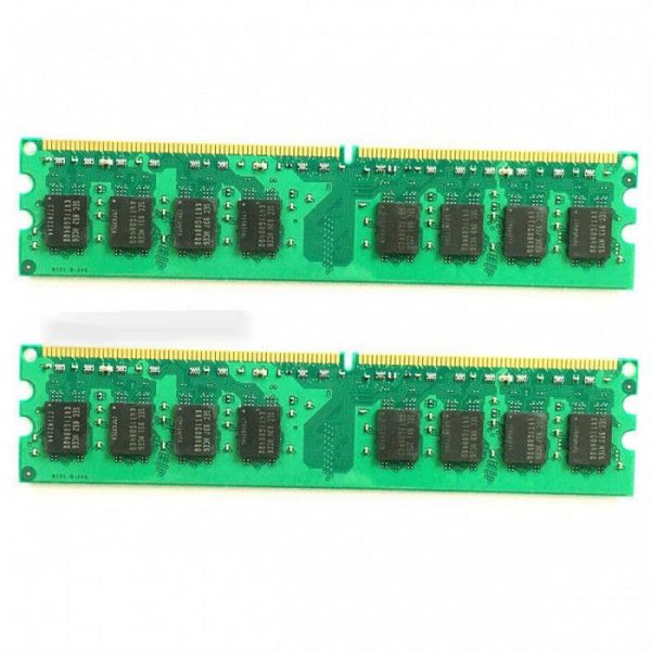 Memória RAM 4GB (2PCSx2GB) DDR2 2GB RAM 800MHz PC2-6400U