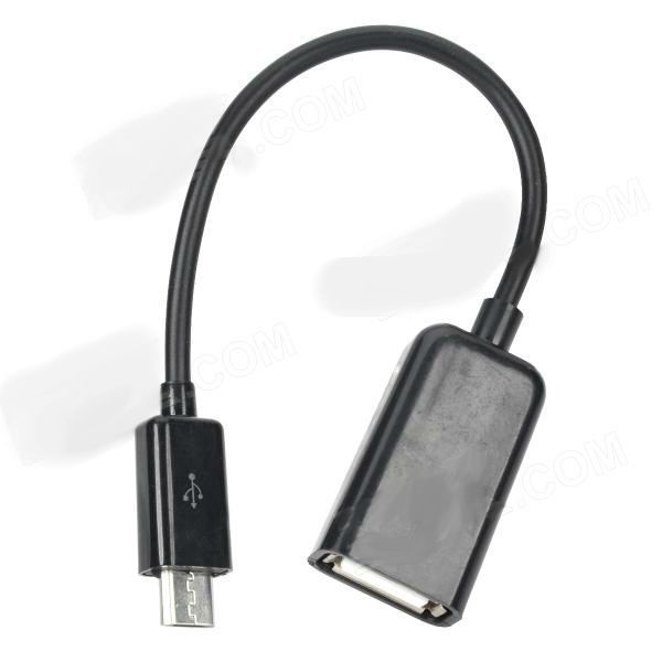 Adaptador Cabo Micro USB Macho para USB Fêmea ILIJG0DG